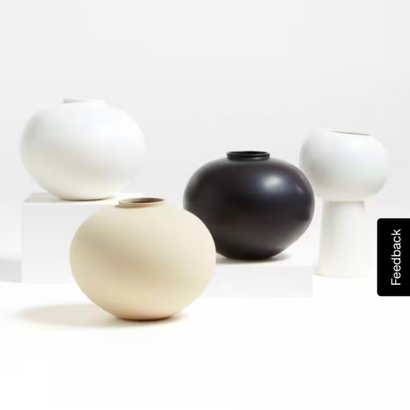 Crate & Barrel Jimena Vases - Picture 1 of 3